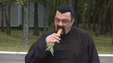 Steven Seagal Eating